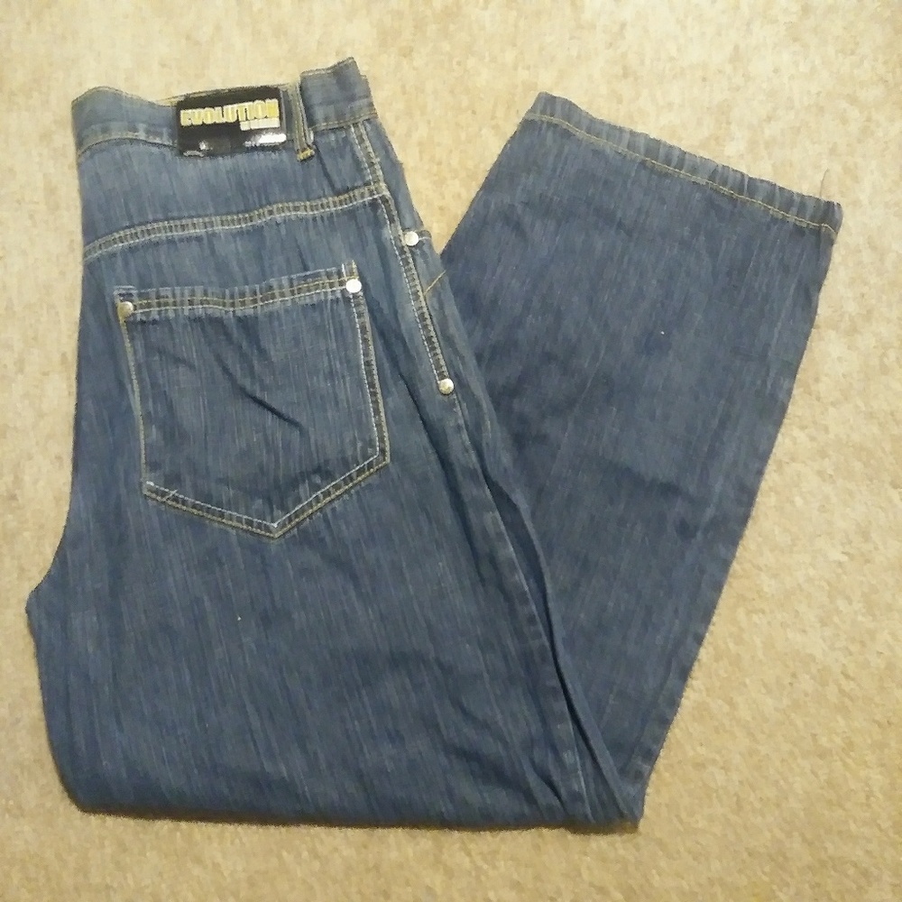 Evolution in Design Size 36x32 Straight Jeans!